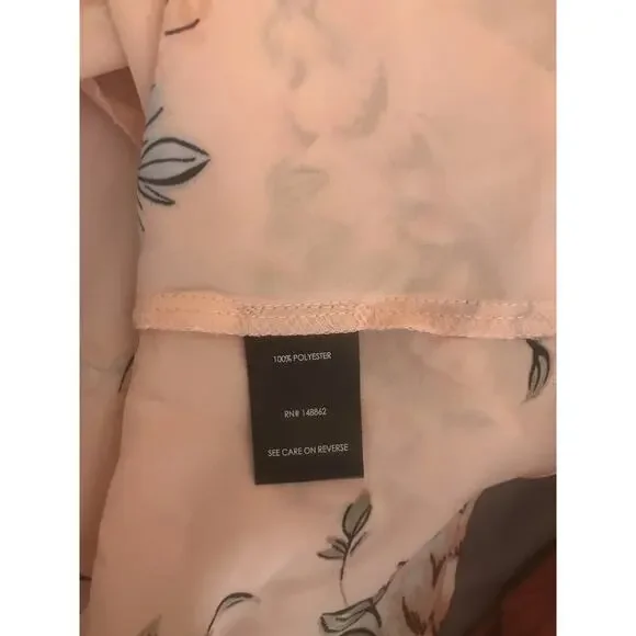 Torrid Floral Blouse Top Womens Short Sleeve Size 1X - Picture 6 of 7